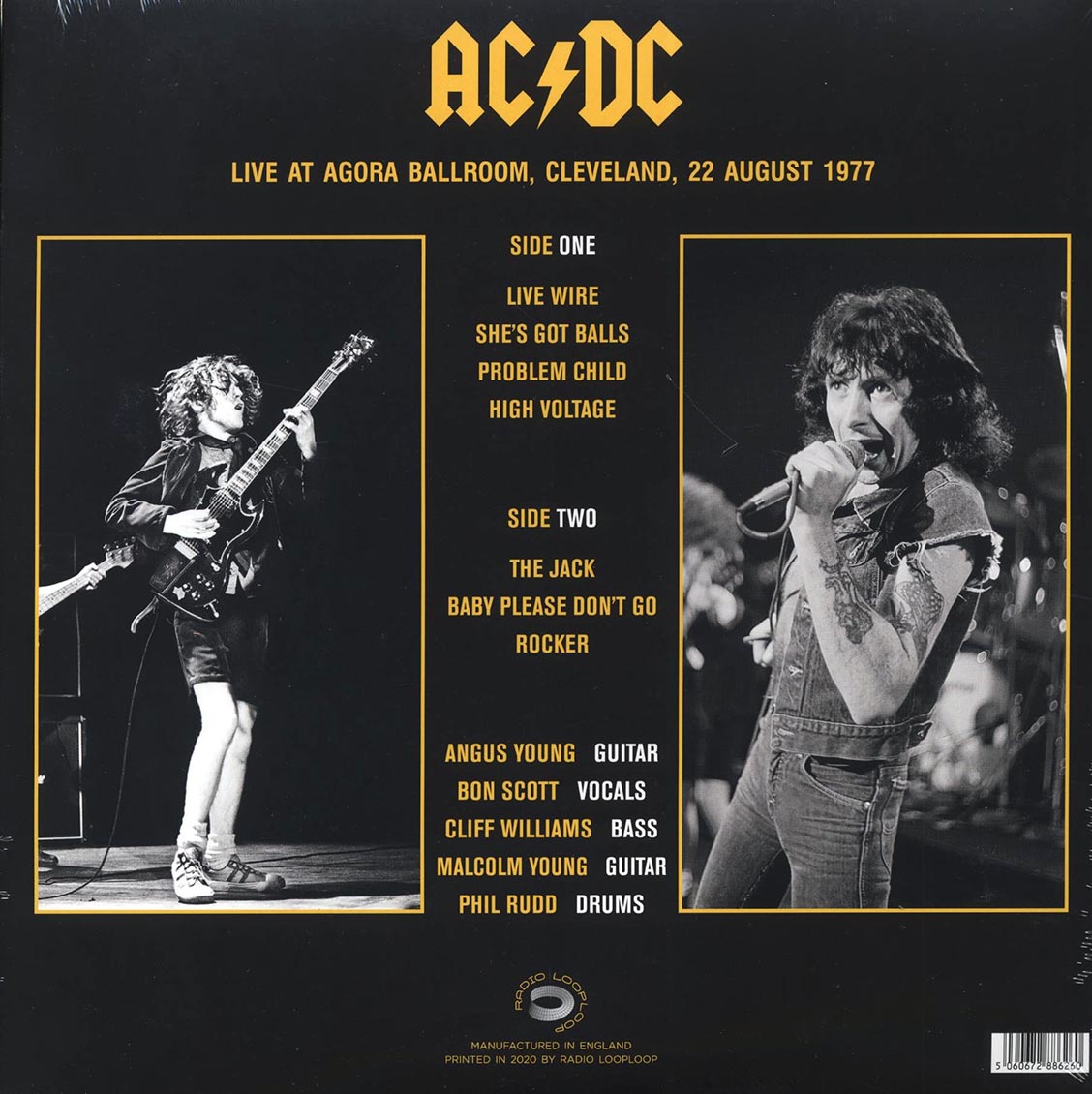 AC/DC - Live At Agora Ballroom Cleveland 22 August 1977