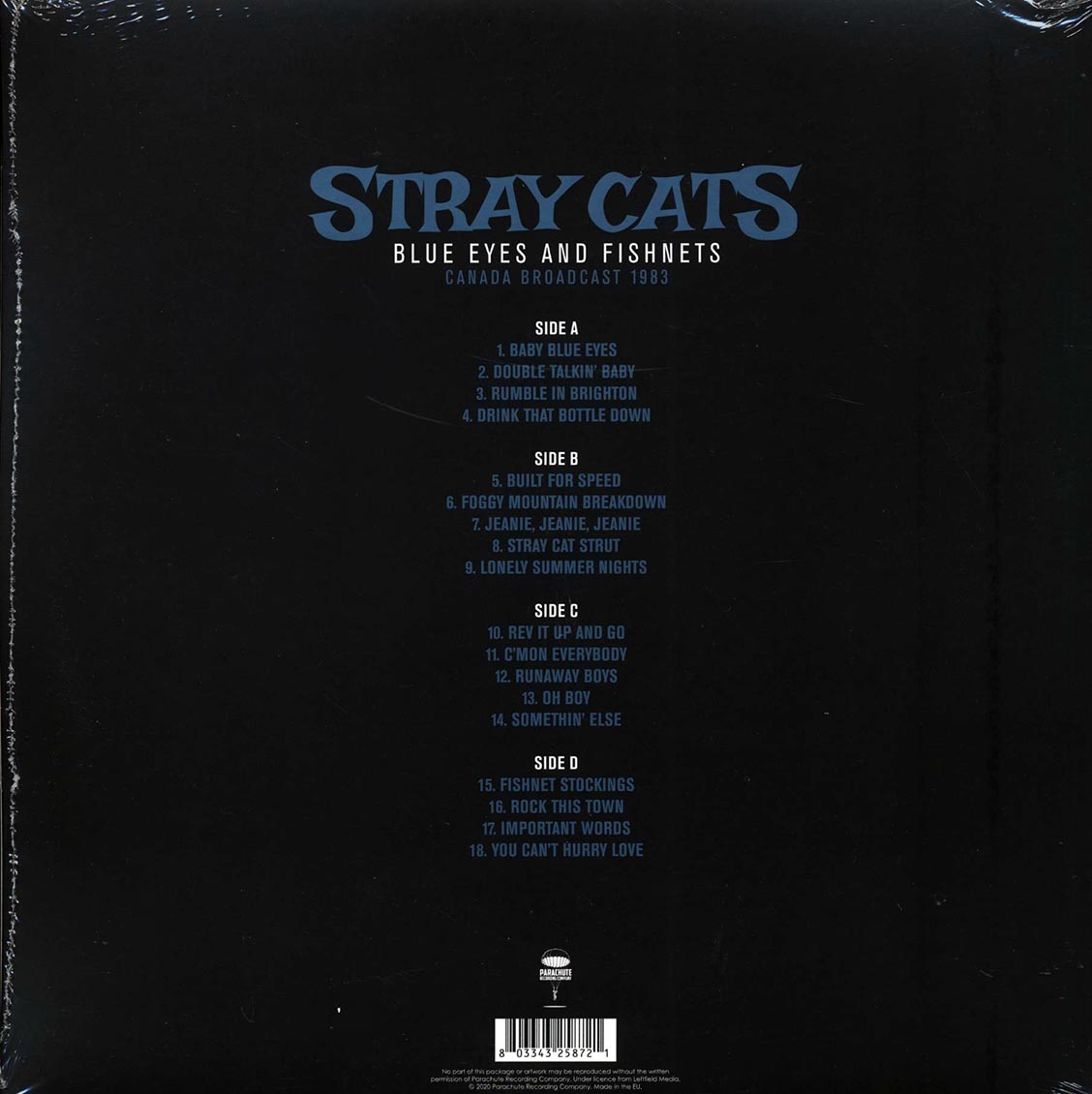 Stray Cats - Blue Eyes And Fishnets: Canada Broadcast 1983