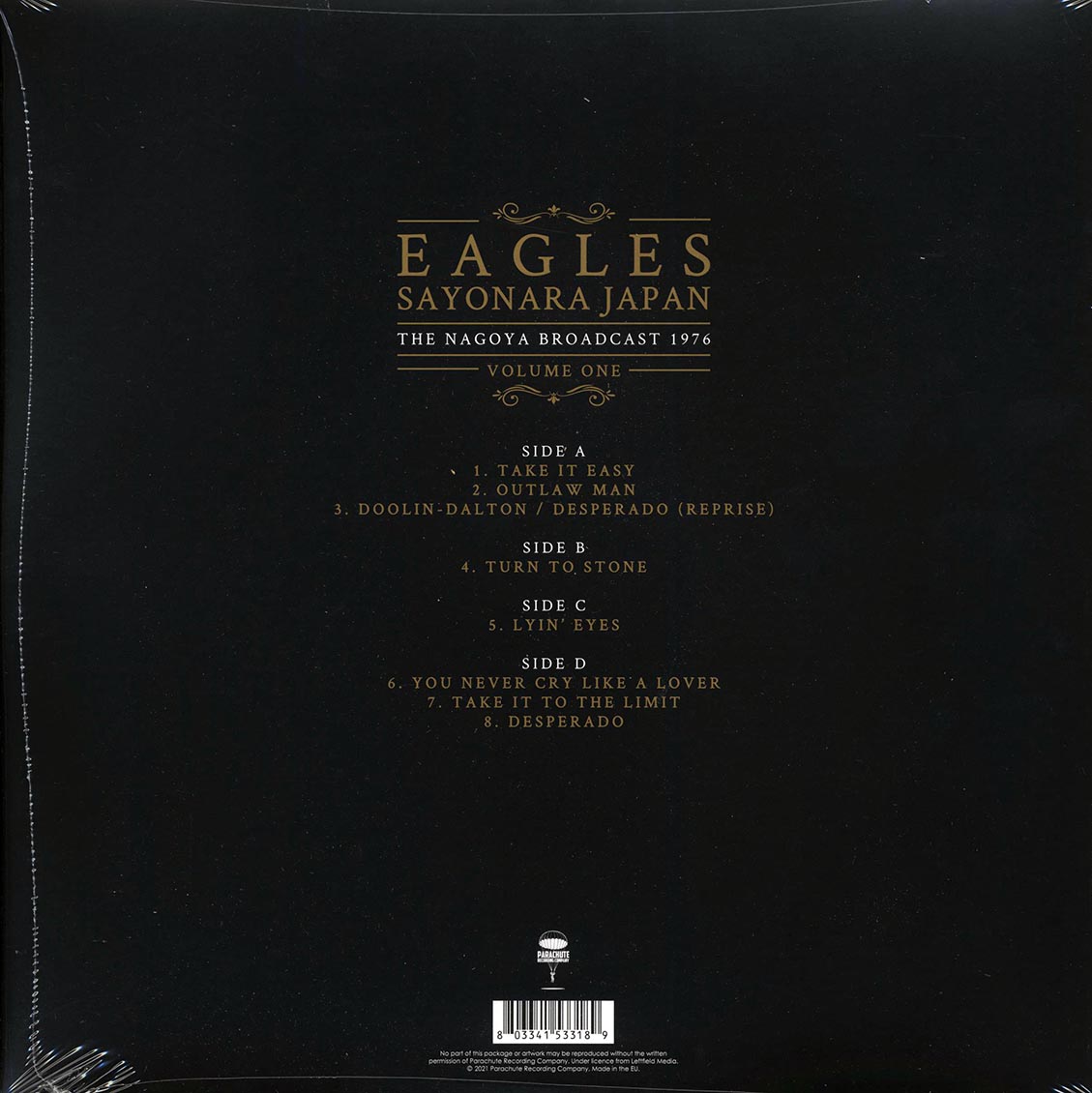 Eagles - Sayonara Japan Volume 1: The Nagoya Broadcast 1976