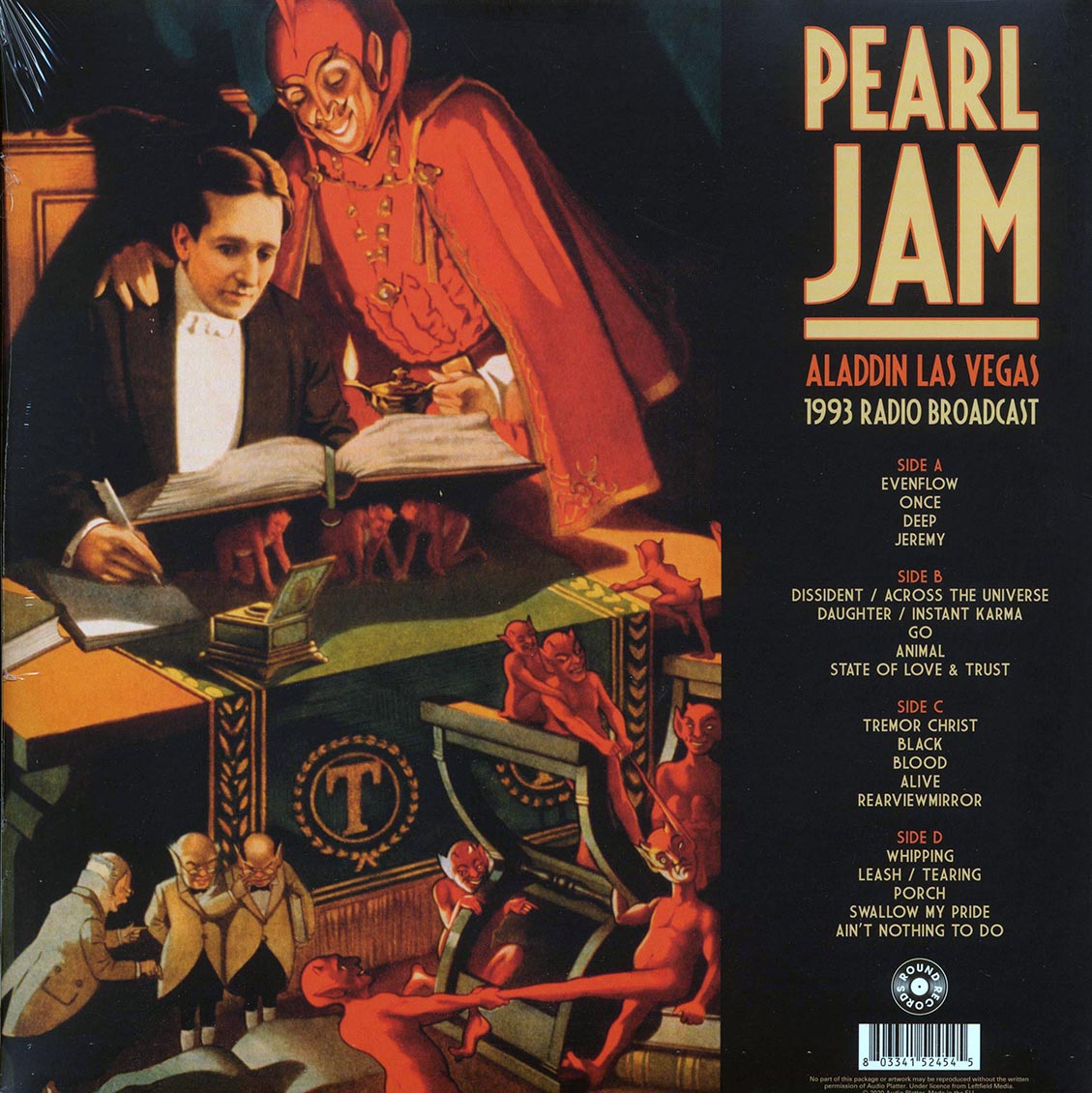 Pearl Jam - Aladdin Las Vegas 1993 Radio Broadcast