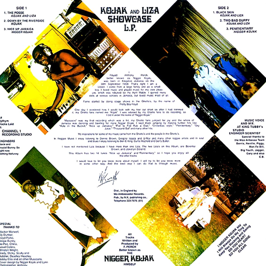 Kojak & Liza - Showcase LP