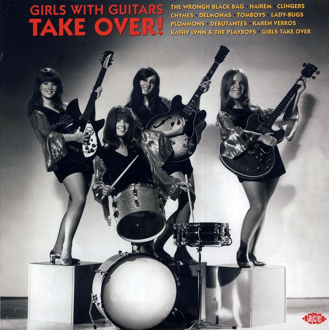Girls Take Over, The Lady-bugs, Kathy Lynn & The Playboys, Etc. - Girls With Guitars Take Over!
