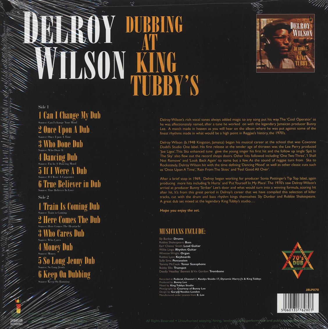 King Tubby - Delroy Wilson Dubbing At King Tubby's