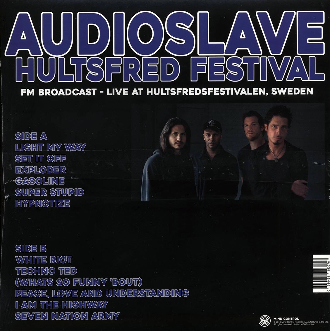 Audioslave - Hultsfred Festival: FM Broadcast Live At Hultsfredfestivalen, Sweden
