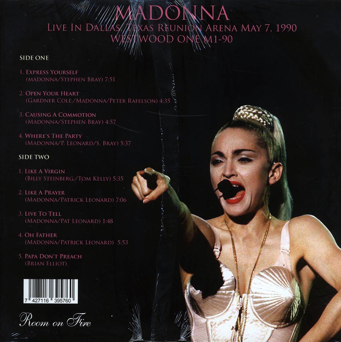 Madonna - Live In Dallas, Texas Reunion Arena May 7, 1990