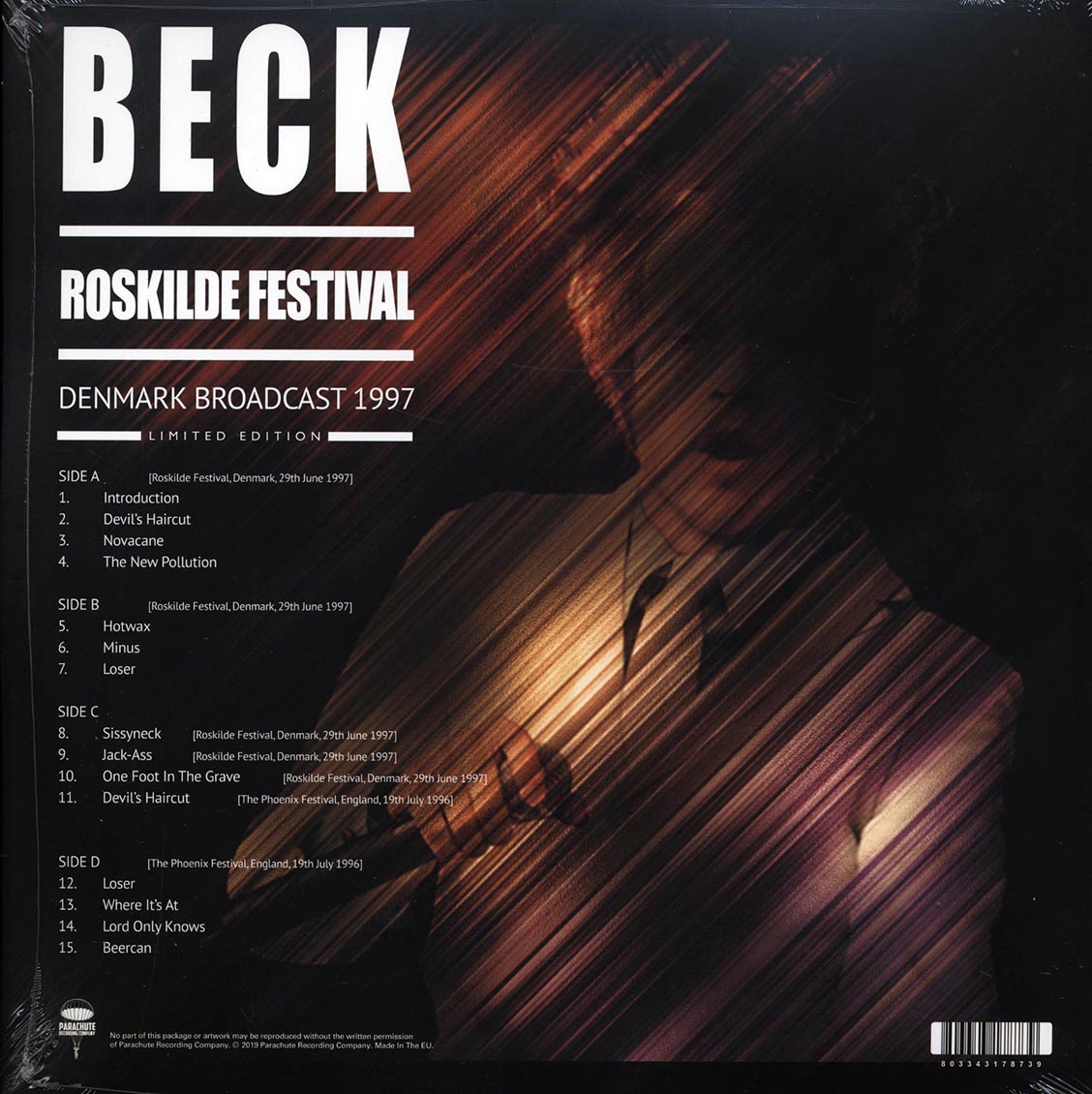 Beck - Roskilde Festival: Denmark Broadcast 1997 Limited Edition