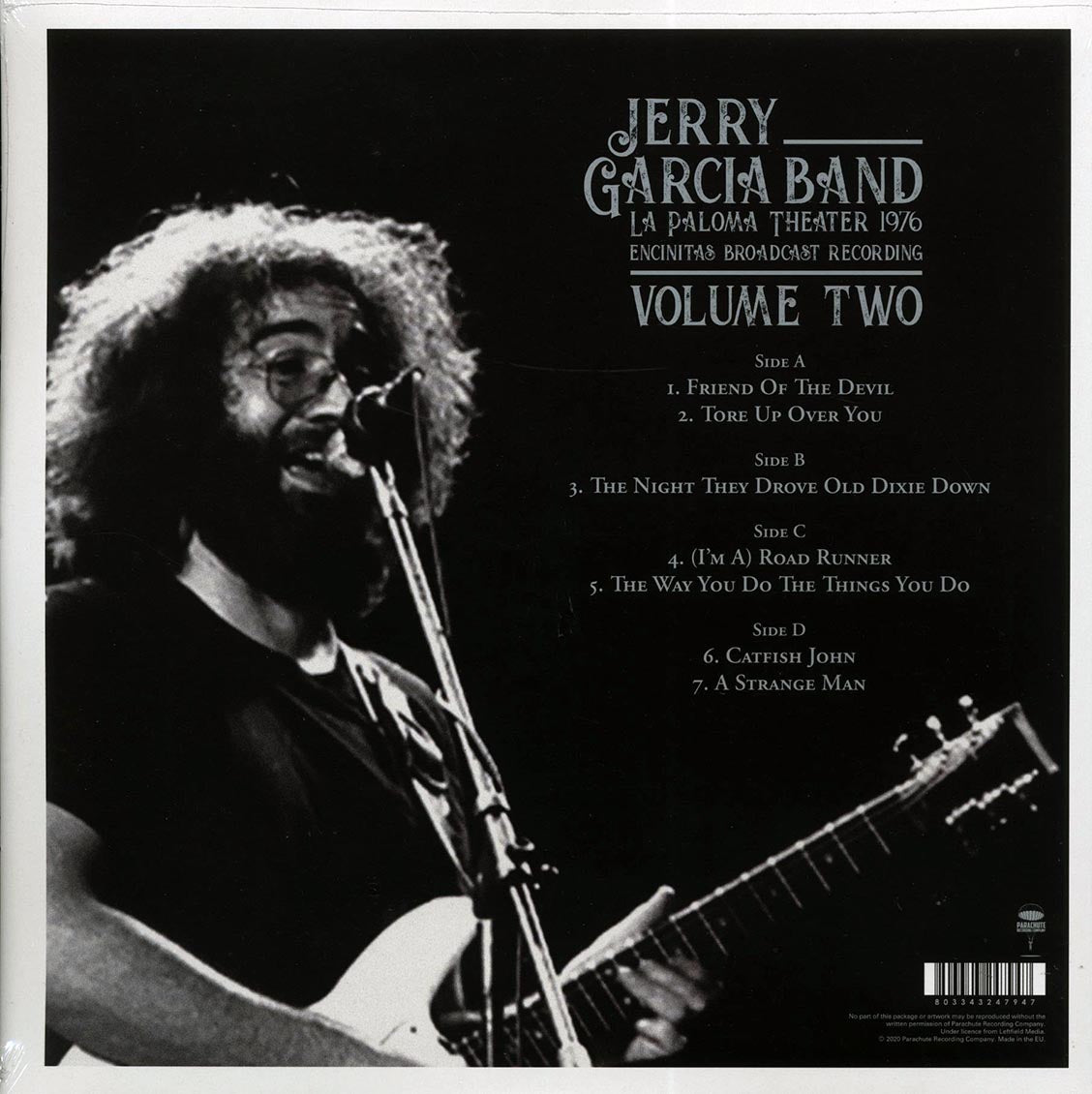 The Jerry Garcia Band - La Paloma Theater 1976 Volume 2: Encinitas Broadcast Recording
