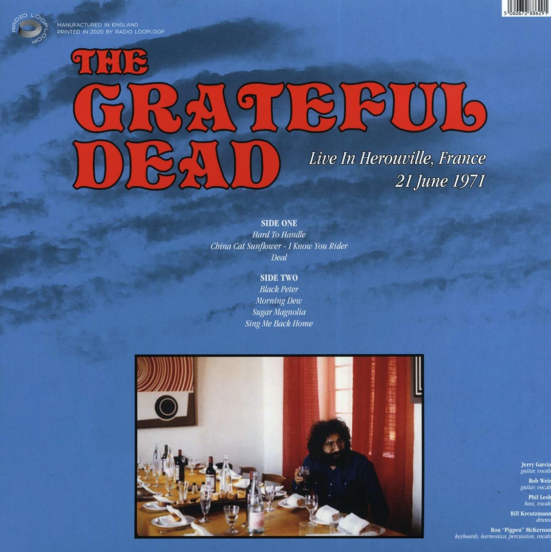 Grateful Dead - Live In Herouville, France 21 June 1971