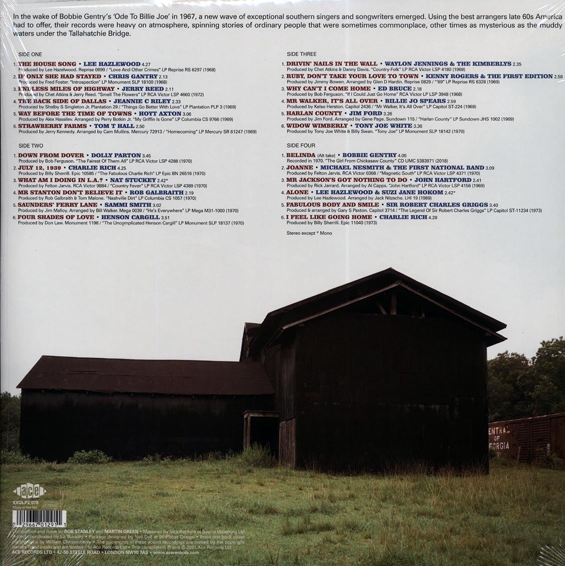 Lee Hazlewood, Hoyt Axton, Dolly Parton, Nat Stuckey, Etc. - Choctaw Ridge: New Fables Of The American South 1968-1973
