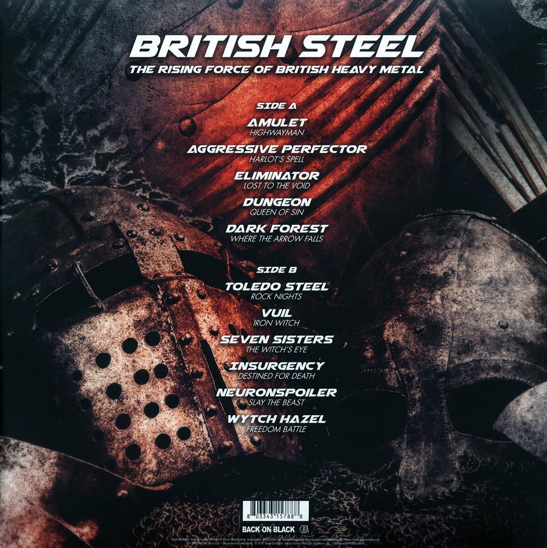 Toledo Steel, Seven Sisters, Amulet, Etc. - British Steel: The Rising Force Of British Heavy Metal