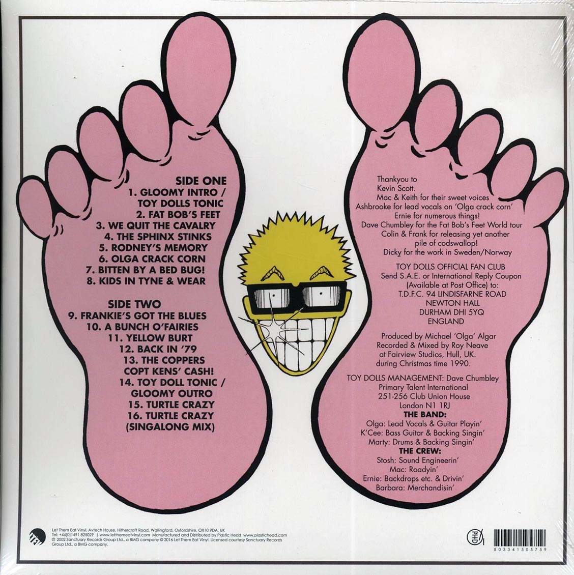 The Toy Dolls - Fat Bob's Feet