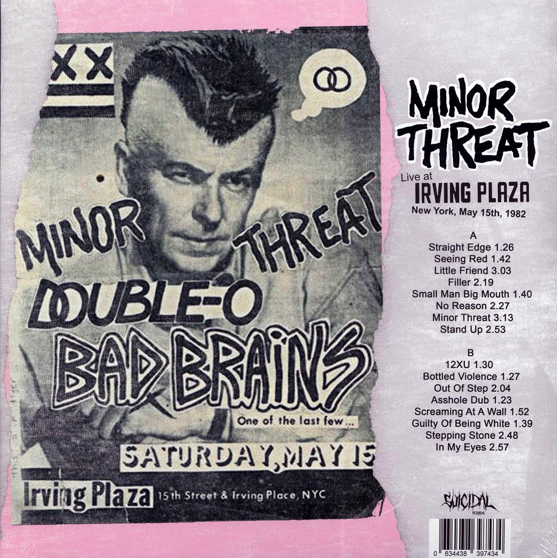Minor Threat - Live At Irving Plaza New York, May 15th, 1982