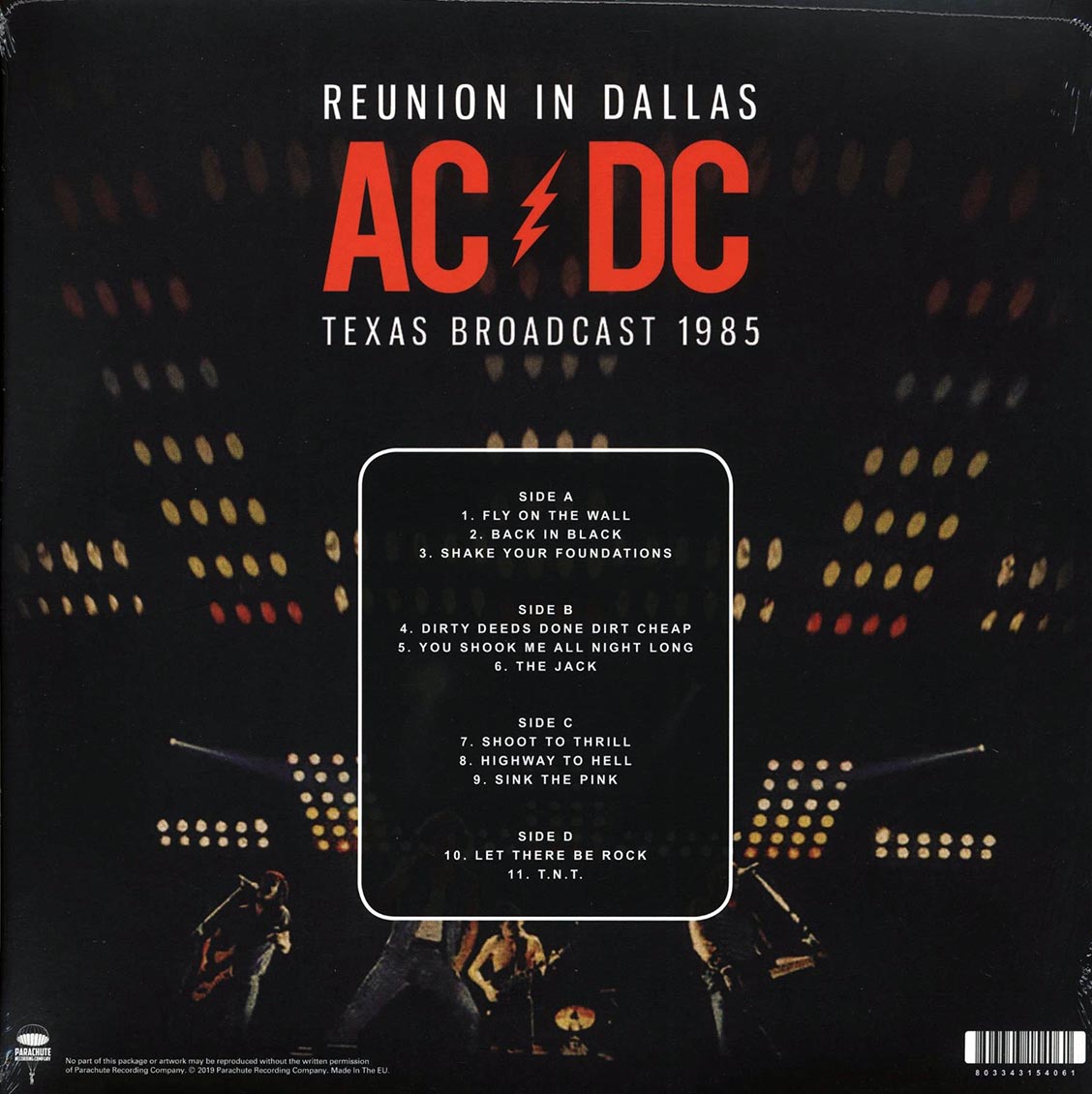 AC/DC - Reunion In Dallas: Texas Broadcast 1985