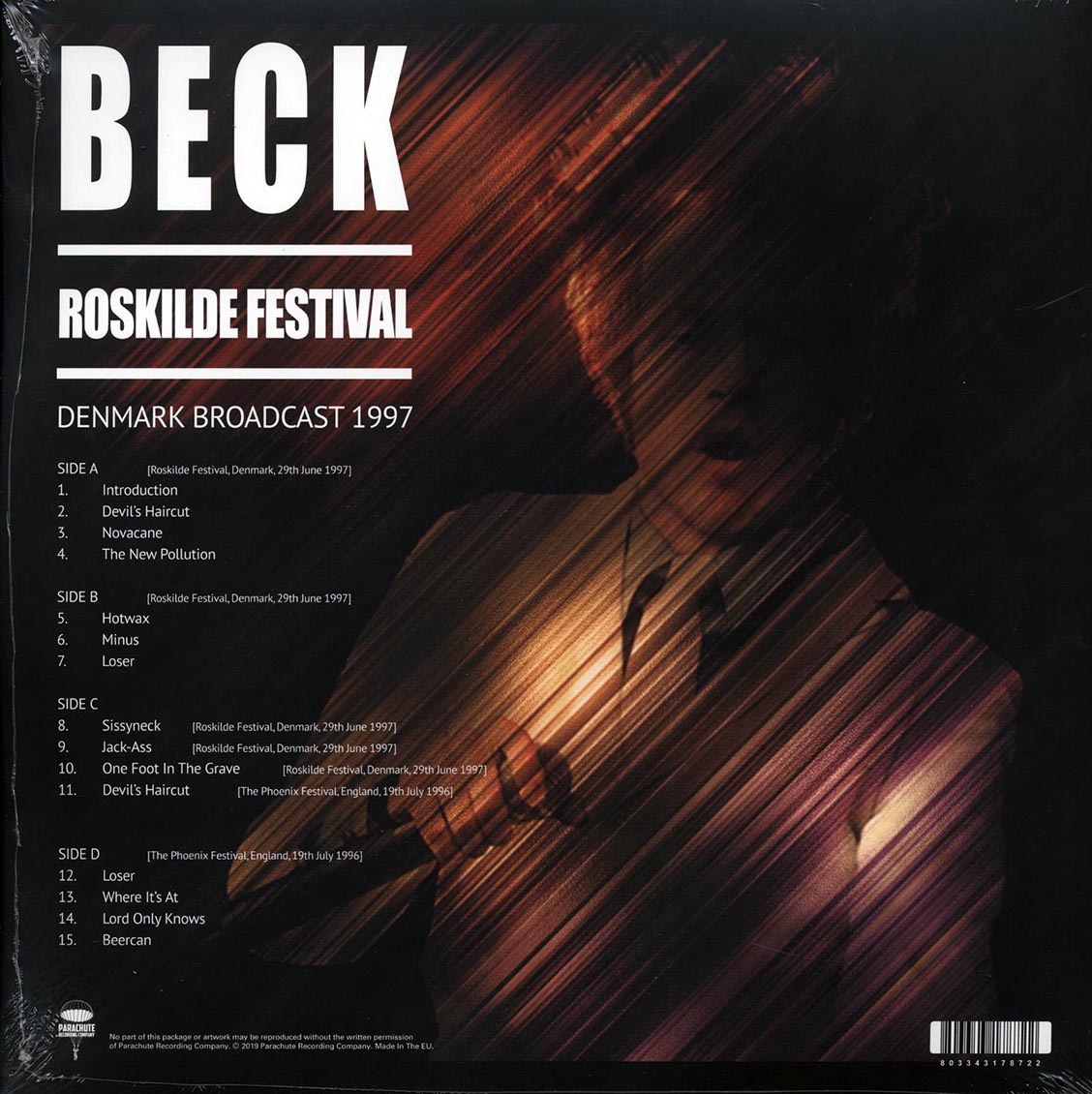 Beck - Roskilde Festival: Denmark Broadcast 1997