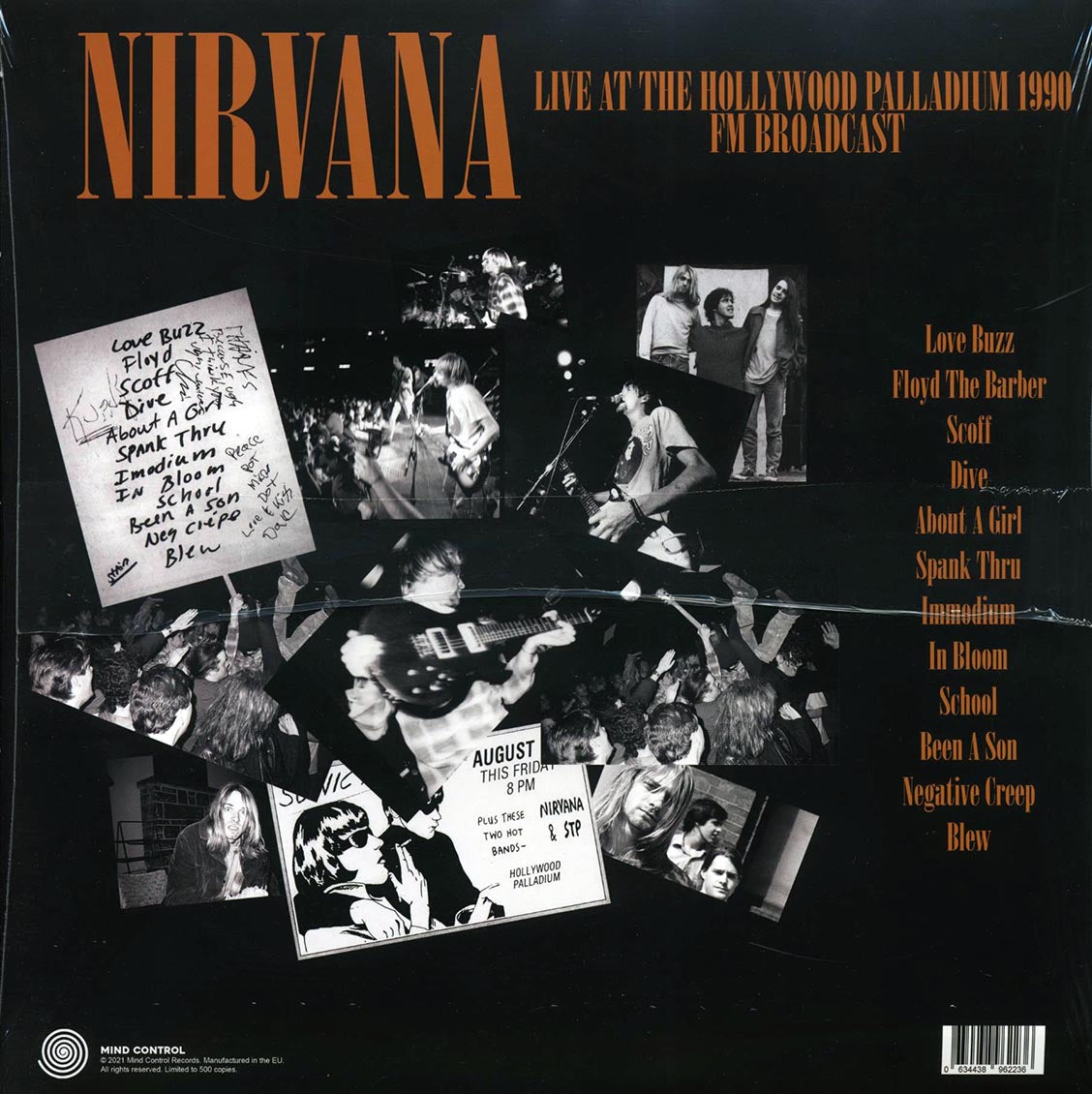 Nirvana - California Uber Alles: Live At The Hollywood Palladium 1990 FM Broadcast