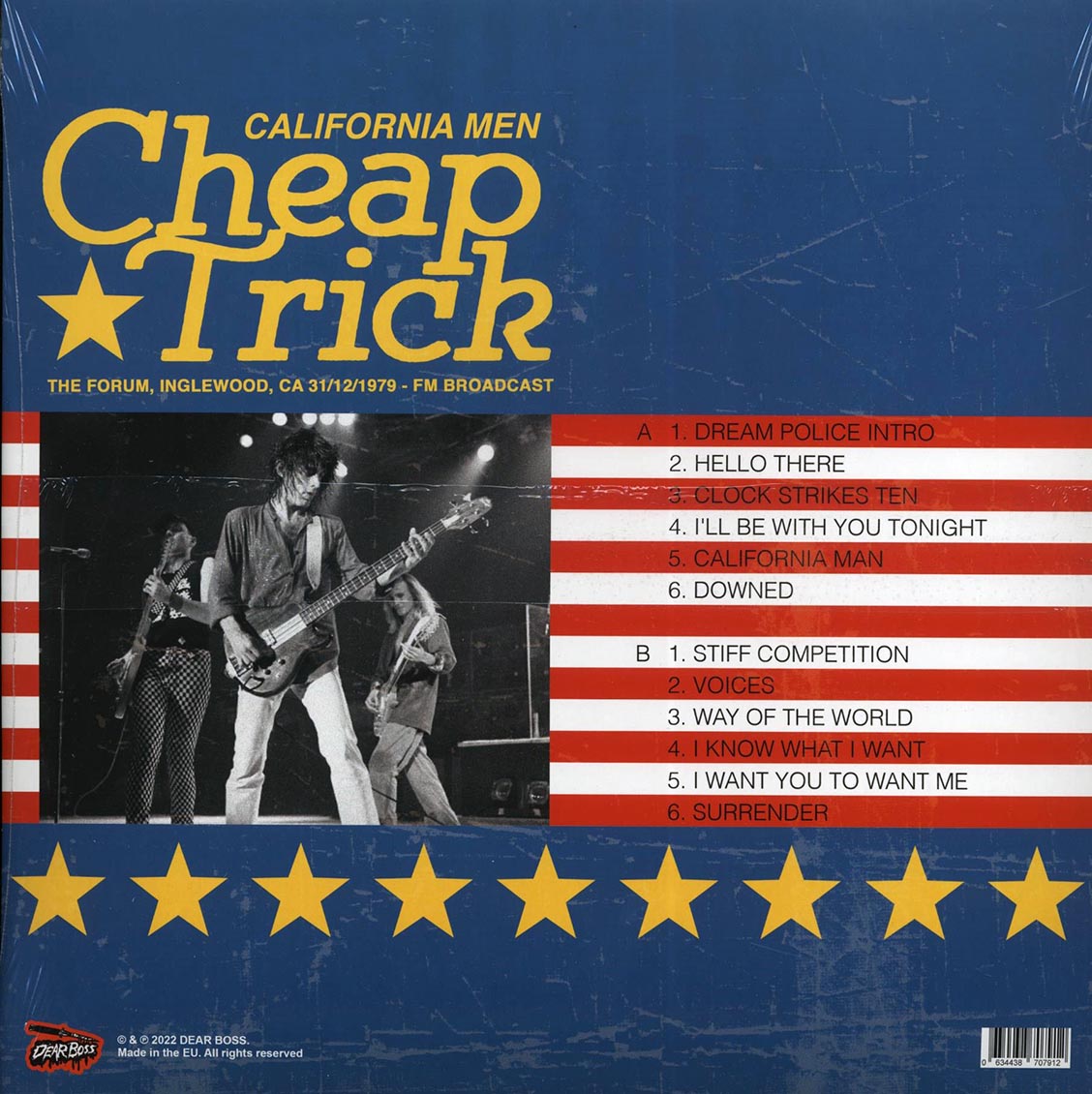 Cheap Trick - California Men: The Forum, Inglewood, CA 31/12/1979 FM Broadcast