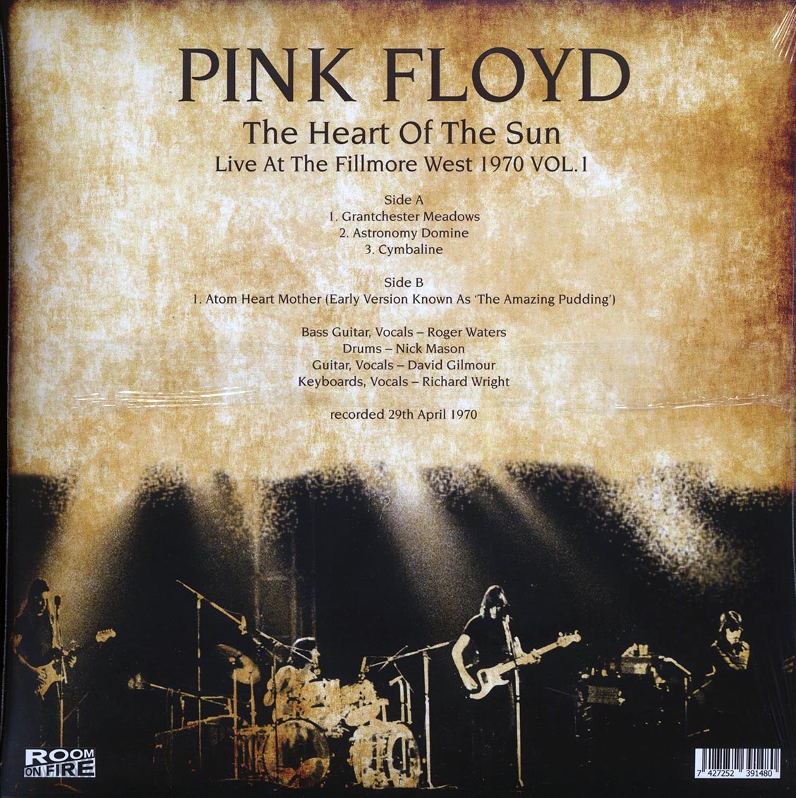 Pink Floyd - The Heart Of The Sun Volume 1: Live At The Fillmore West 1970