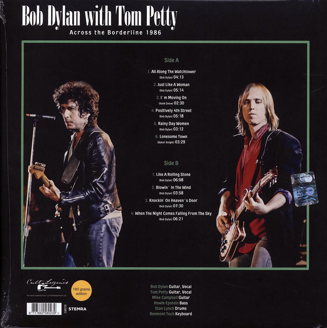 Bob Dylan, Tom Petty - Across The Borderline 1986: Sydney Entertainment Centre, Australia, February 24th 1986