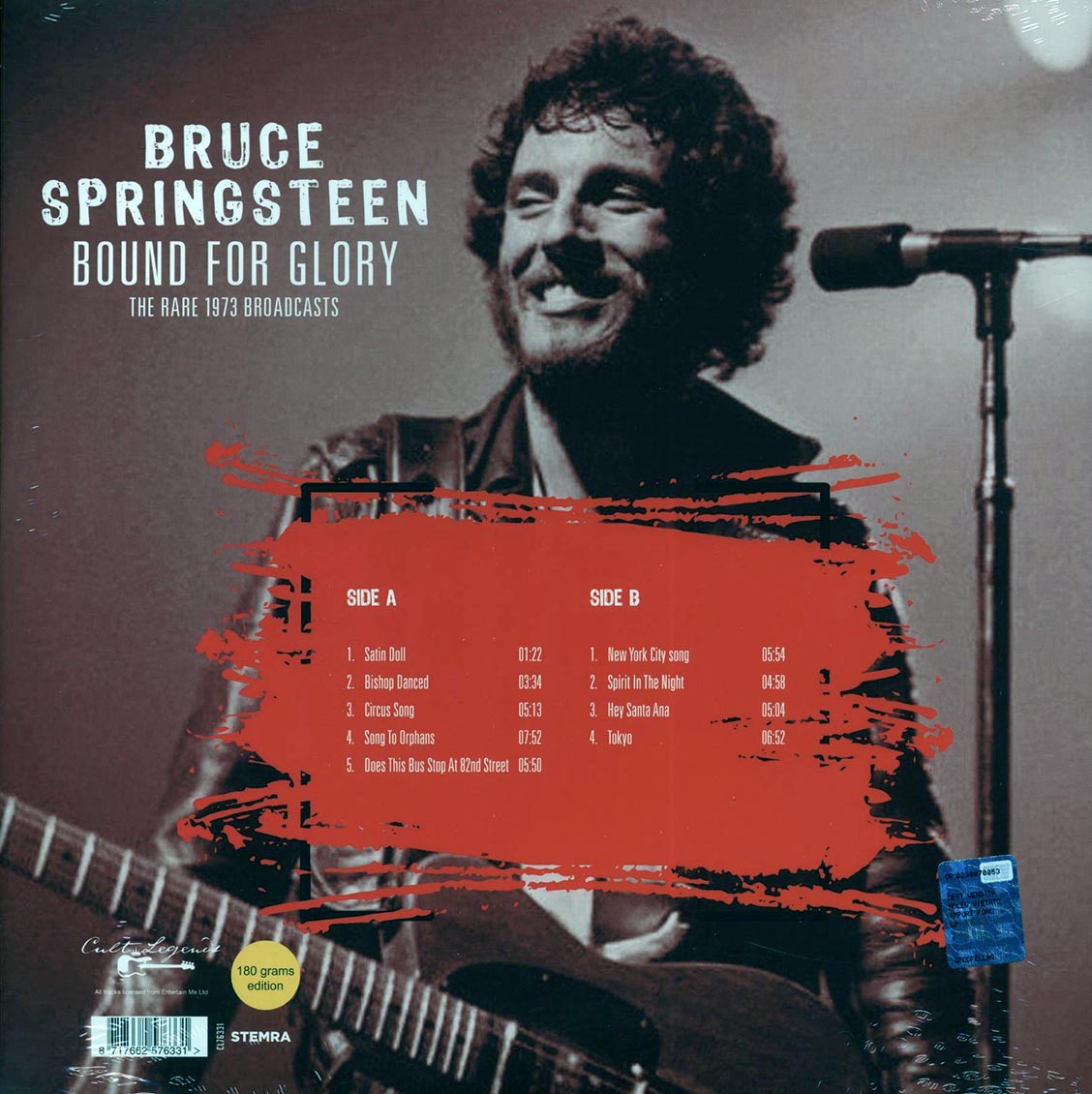 Bruce Springsteen - Bound For Glory: The Rare 1973 Broadcasts