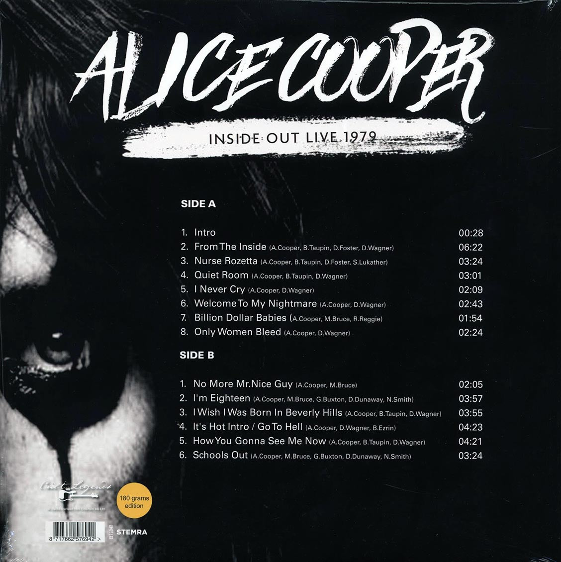 Alice Cooper - Inside Out Live 1979: King Biscuit Flower Hour, April 9th