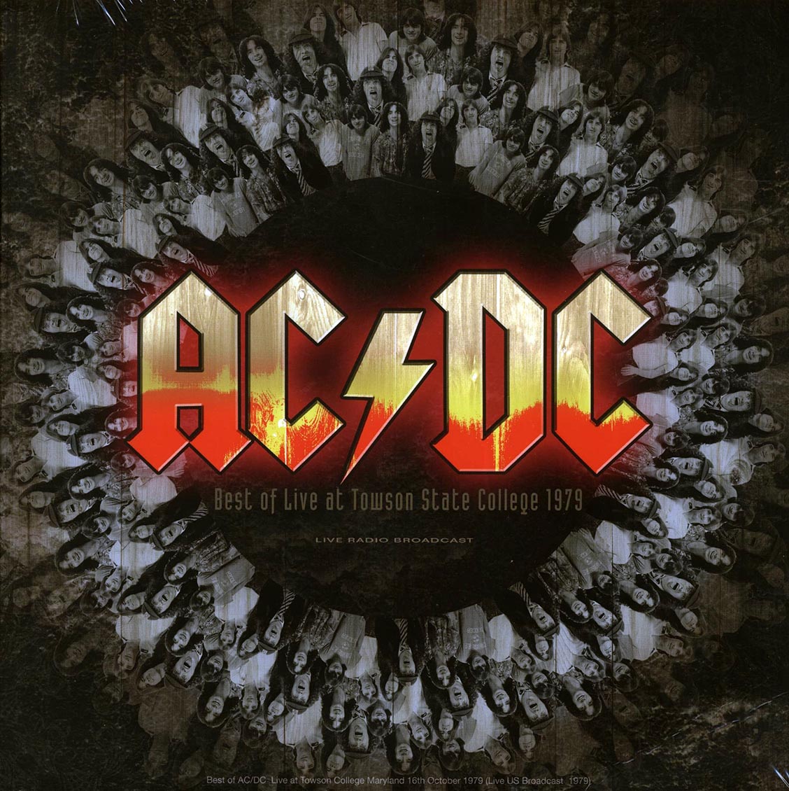 AC/DC - Best Of Live At Towson State College 1979, Maryland, October 16th Vinyl | Cult Legends, 1979 | Soundtraxx Item No. 284303