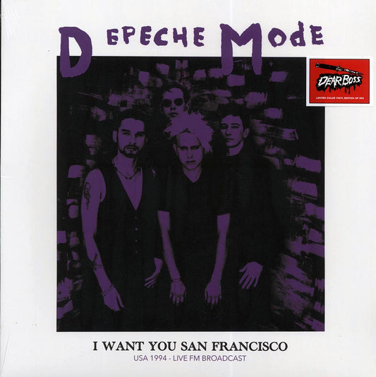 Depeche Mode - I Want You San Francisco: USA 1994 Live FM Broadcast (Colored Vinyl)