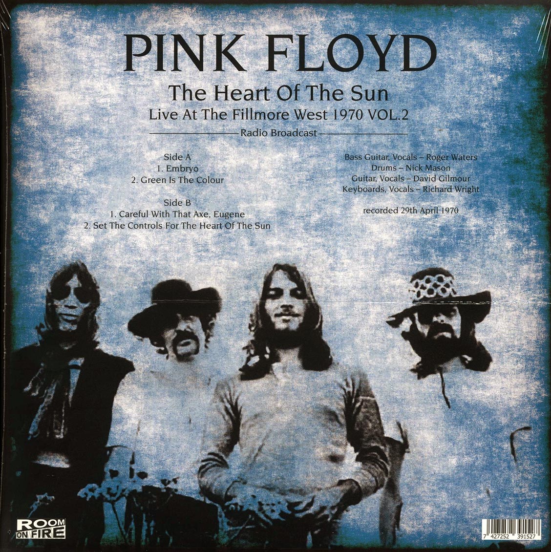 Pink Floyd - The Heart Of The Sun Volume 2: Live At The Fillmore West 1970