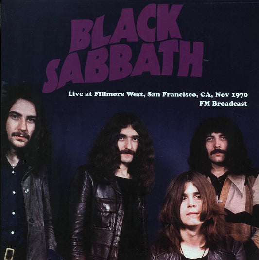 Black Sabbath - Live At Fillmore West, San Francisco, CA, Nov 1970 FM Broadcast