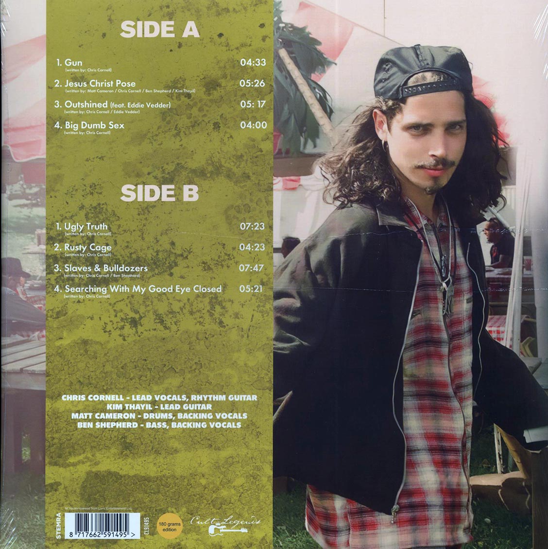 Soundgarden - Lollapalooza 1992: Live At Lollapalooza, Kitsap County Fairgrounds, Bremerton, WA, July 22nd, 1992