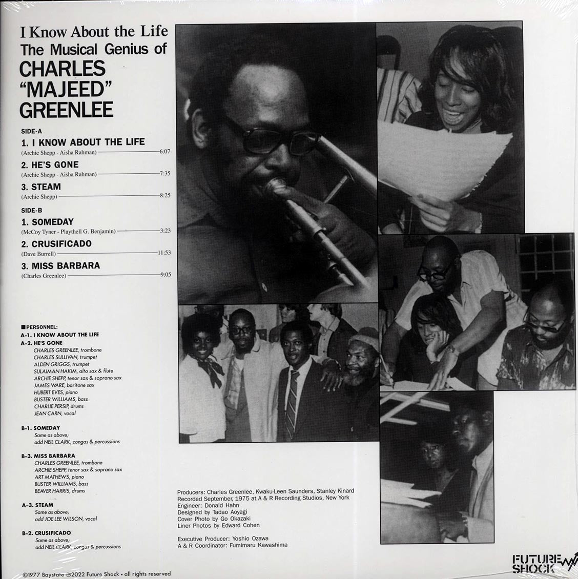 Charles Greenlee - I Know About The Life