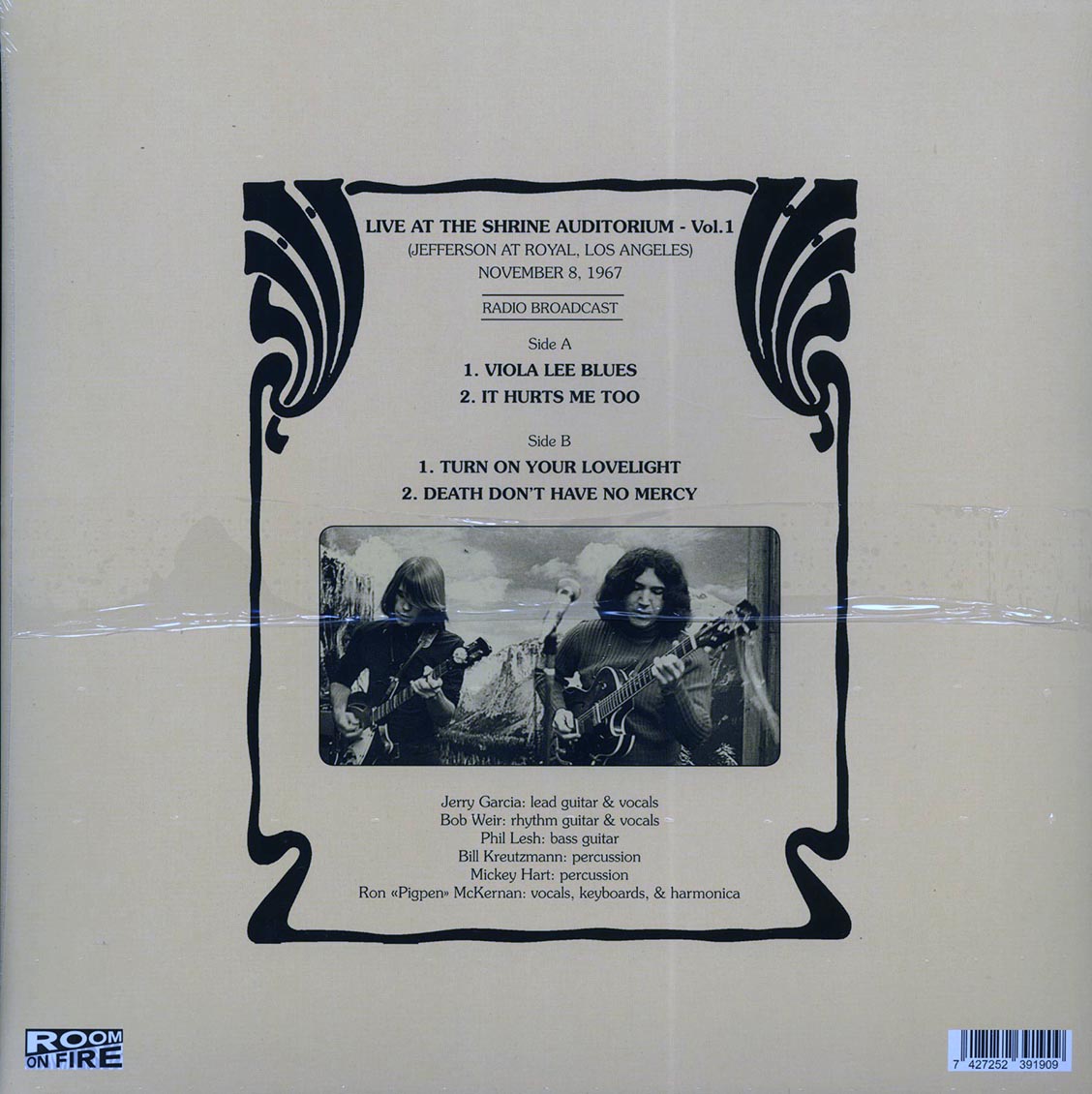 Grateful Dead - Live At The Shrine Auditorium Volume 1: November 1967